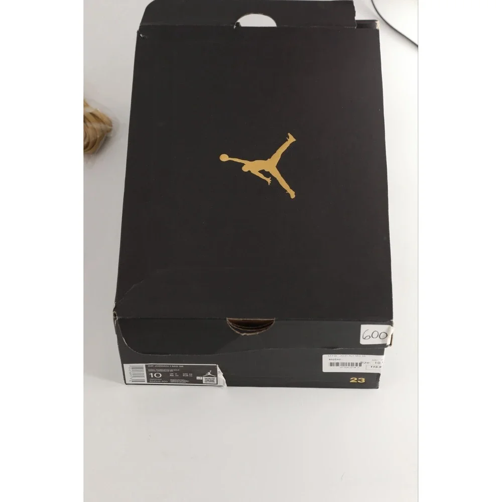Nike Air Jordan 1 'Coral Gold' 852542-600 US Men's Size 10 w box Preowned